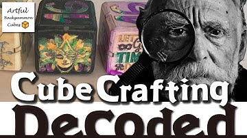 Crafting Backgammon Doubling Cubes: Behind the Scenes. From Assembly to Finish!