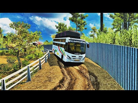 Ets2 Live | NEKRTC Veera V7 Bus Mod Ets2 | Euro Truck Simulator 2 Leyland Bus