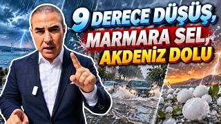 Marmara Sel, Akdeniz Dolu