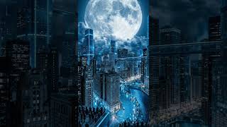 The moon is getting closer…