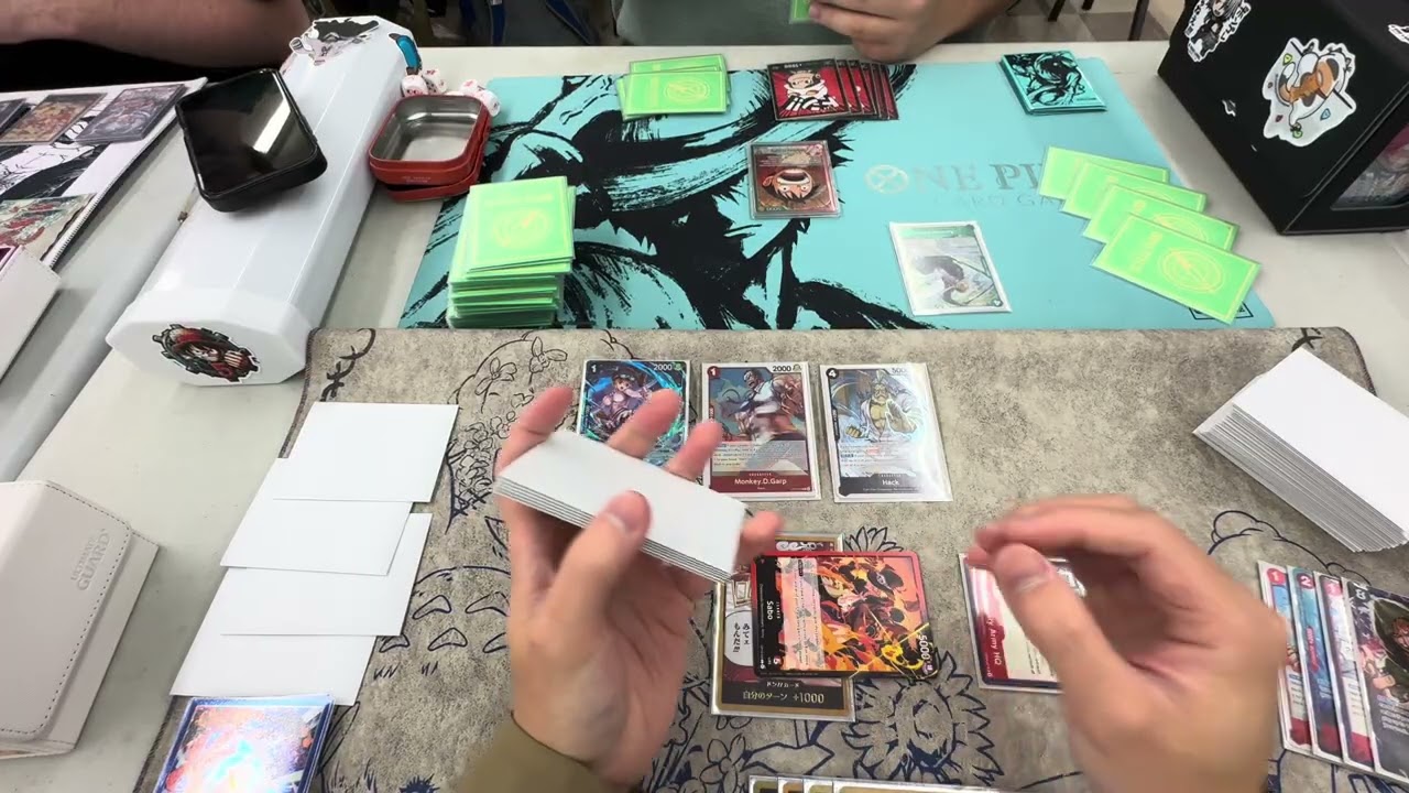 [OP13] РБ Сабо против РГ Луффи | Раунд 1 | Местные жители сундука с сокровищами | One Piece CG POV