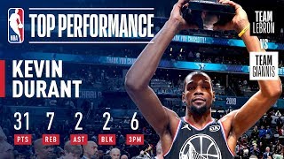 Kevin Durant Takes Home KIA All-Star Game MVP Honors! | 2019 NBA All-Star