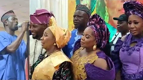 SEE HOW DOYIN KUKOYI GBAJUMO SISTER"S SUPRISE HER MUM @ 70TH YEAR NOLLYWOOD STARS STORM TOTHE PARTY