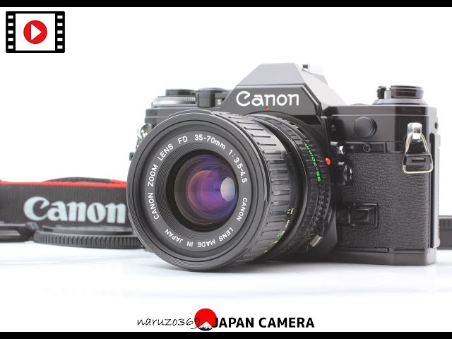 ◎Now on sale◎ [Exc+5] Canon AE-1 35mm SLR Film Camera Zoom FD 35