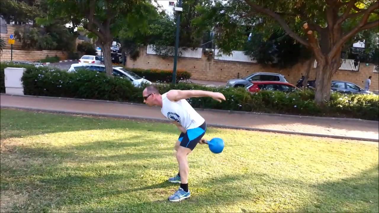 Kettlebell Juggling Drill Overhead Horizontal Flip קטלבל ג'אגלינג