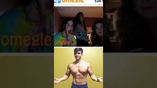 Flexing on Omegle | Girls Funny Reactions Omegle #girlsreactionsomegle #omegle #gymmotivation