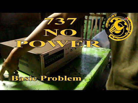 HOW TO REPAIR AMPLIFIER NO POWER ISSUE