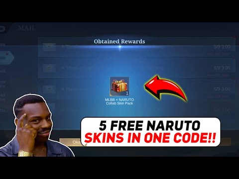 How To Claim Free 5 Naruto Skins In 1 Redeem Code! (100% Legit) Get Yours Now! | Mobile Legends
