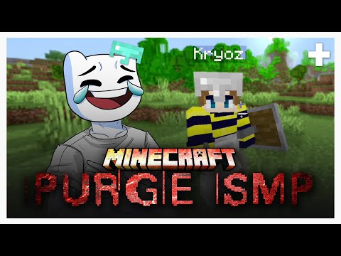 The first day of the Minecraft Purge SMP