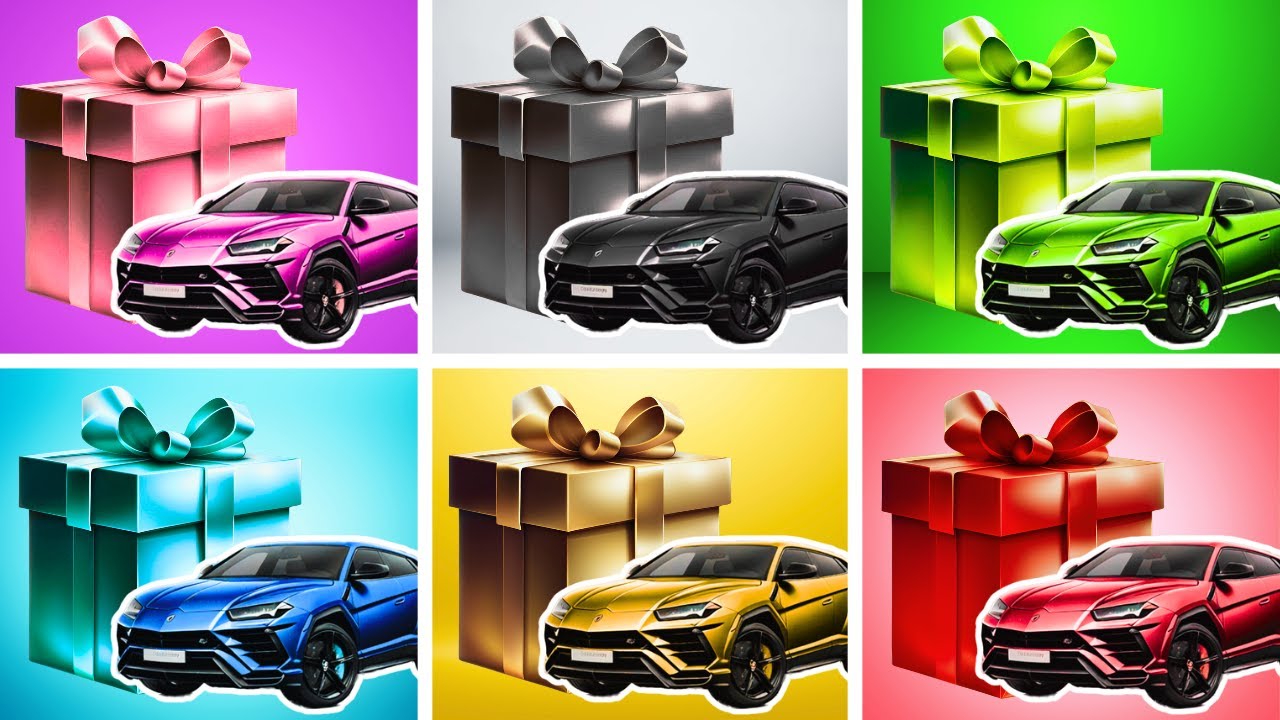 Choisis Ton Cadeau 6 🌈🎁💙 Défi des 6 Boîtes Cadeaux ! | Quiz Cadeau