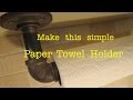 Paper Towel Holder Hack ● Using Plumbing Pipe ( actually works ! ) Paper Towel Holder Hack ● Using Plumbing Pipe ( actually works ! )