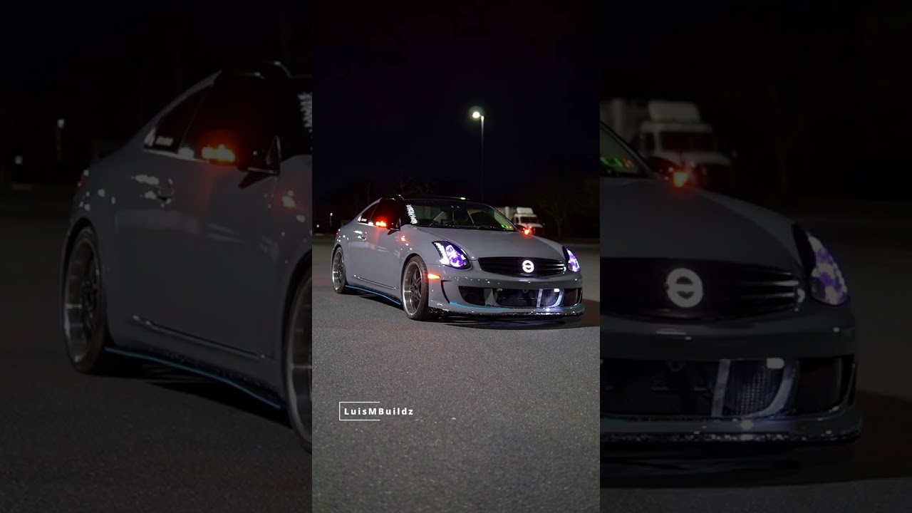 Nardo Grey Wrap on infiniti G35 Coupe 