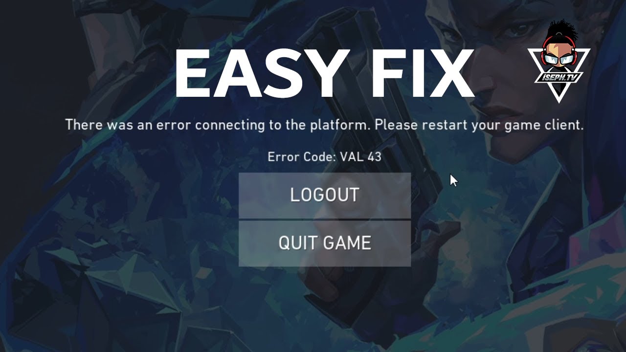 Ошибка платформы валорант. Valorant connection error. ошибка подключения валорант. код ошибки val43 валорант. ошибка вал 43 валорант.