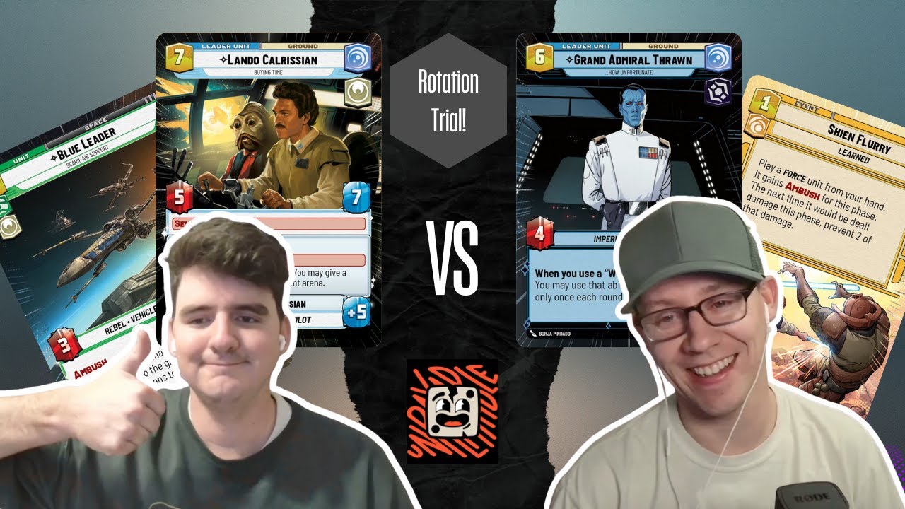 🧨 СКОРО НАЧНЕТСЯ ротация! Смогут ли 4-6 серии выстоять? Траун против Ландо в Star Wars Unlimited.
