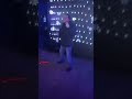 Kieran Hale dancing at nightclub