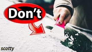 5 Things You Should Never Do to Your Car in the Winter 5 Things You Should Never Do to Your Car in the Winter