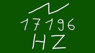 17196 hz saw