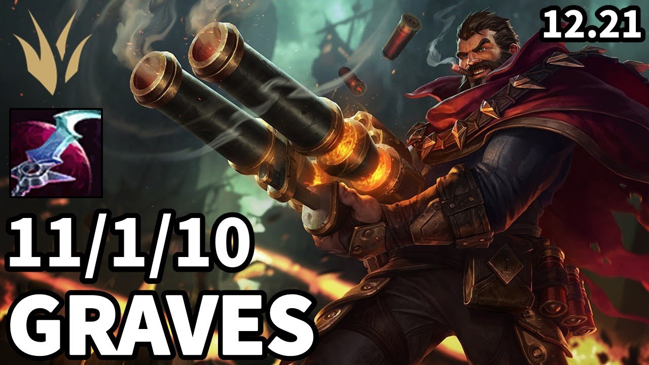 Graves Jungle vs Lee Sin - Ranked Master - Patch KR 12.21