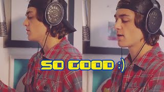 Video thumbnail of "Asher Angel - Too Good At Goodbyes (COVER)"