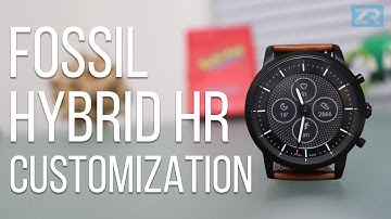 Fossil Hybrid HR Customization Part 1