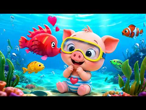 Cá Vàng Bơi - Nhạc Thiếu Nhi 4K Vui Nhộn BÉ NÀO CŨNG THÍCH - Hoạt Hình Thiếu Nhi Về Con Vật Cho Bé