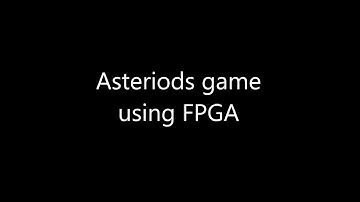 Asteroids game using FPGA