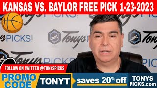 Details Kansas vs. Baylor 1/23/2023 FREE College Basketball Picks and Previews on NCAAB Betting Tips Guide