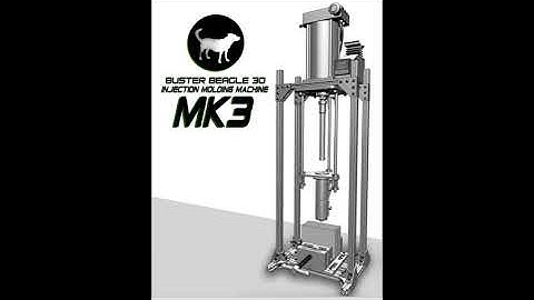 Buster Beagle 3D Injection Molding Machine MK3