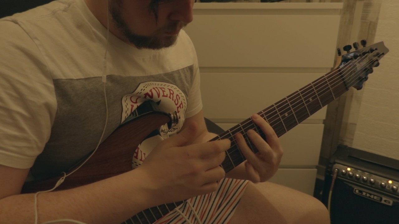 Short Butterfly Tapping Exercise (8 string guitar) YouTube