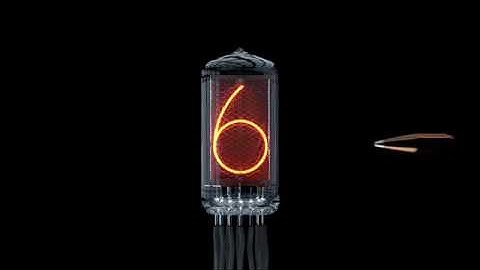 Bullet Through Nixie Tube (Blender 2.79)