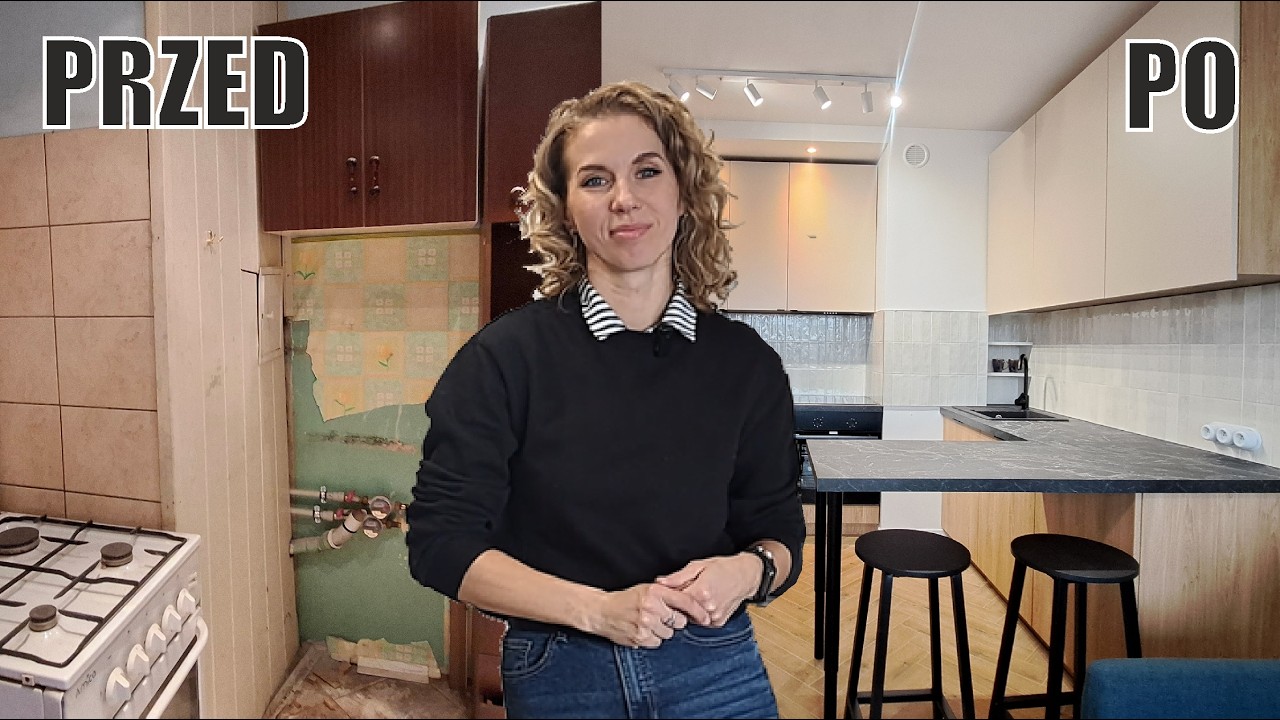 Metamorfoza małej kuchni w bloku