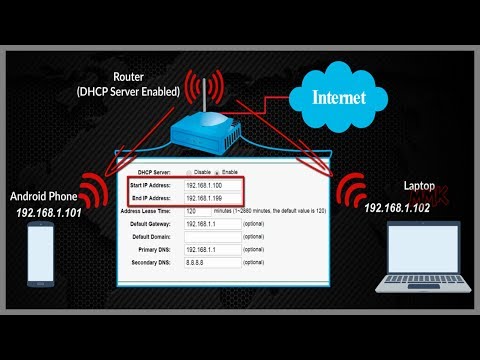 Reserve IP Address in Router using DHCP Server Android/Windows - DHCP Binding