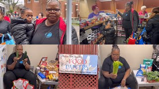 TIMES ARE HARD | COME INSIDE A CONNECTICUT FOOD BANK WITH US HOW MY MOMMA SAVES ON FOOD + HAUL