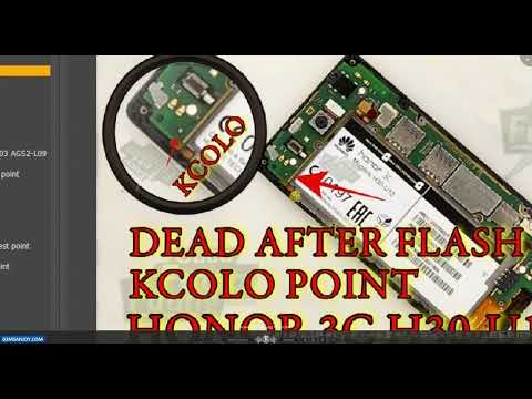 Honor 3C H30 U10 Test Point Location Dead Boot Repair Guide Gsmsanjoy