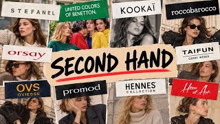10 branduri pe care le caut la hainele second hand. Ieftine si bune! Multe de pe Vinted! Istoria lor