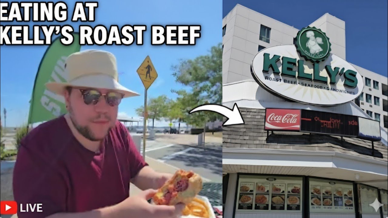 Our first time at the Original Kelly's Roast Beef in Revere, MA