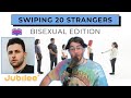 HasanAbi reacts to 1 Bisexual Woman Swipes 20 Men and Women ft. Austin