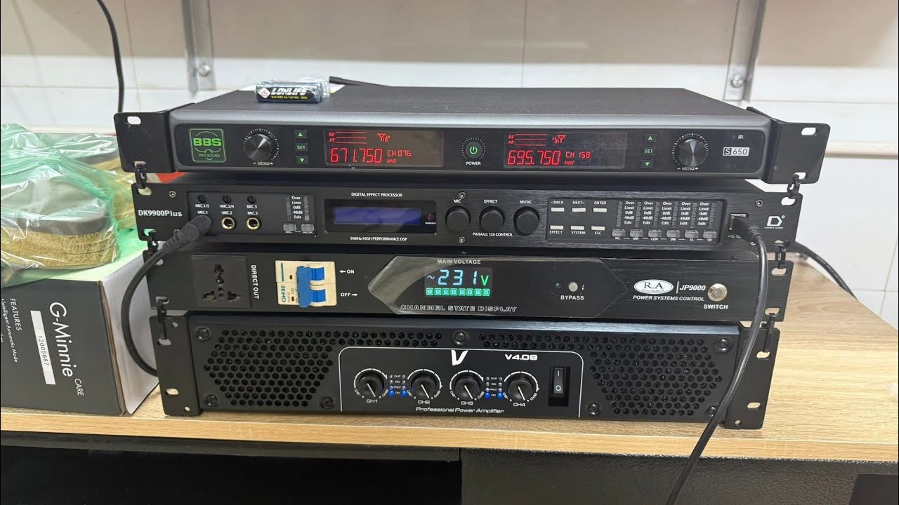 Nâng cấp Vang Dmx Dk9900 plus với Míc Bbs S650 Cho Giàn Loa RCF Hơn 100tr Tại Hà Nội