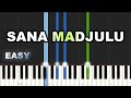 Joel Kabwe Sana Madjulu EASY PIANO TUTORIAL BY Extreme Midi 