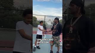Jim Jones And Max B Son Spotted