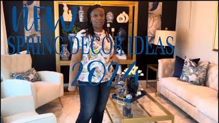 New Spring Living Room Refresh | 2024 Decorate with me | Spring Decor Ideas