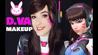 D.va Cosplay Makeup Makeup Timelapse