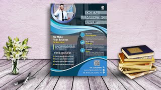 Digital Marketing Agency Flyer Design | Corporate Business Flyer Design In Photoshop | Poster Design screenshot 4