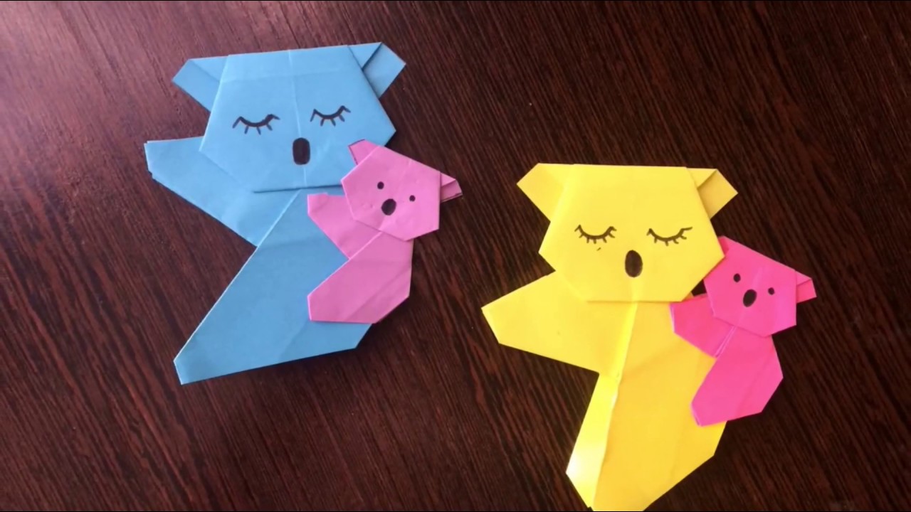 Коалы из бумаги. Оригами коала. Закладки из бумаги. Оригами коала из бумаги. Оригами коала закладка.