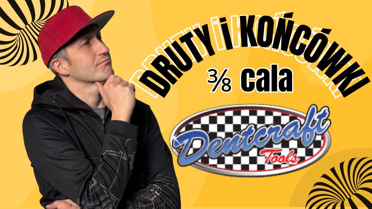 🔧 Chude druty Dentcraft 3/8” – maksymalna sztywność w cienkim profilu