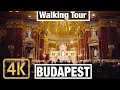 4K City Walks: Budapest, Hungary Inside St Stephen's Basilica - Virtual Walk Walking Treadmill Tour