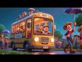 Farm Bus Goes Splash-Splash 🐷🐮💦 | Rainy Day Song