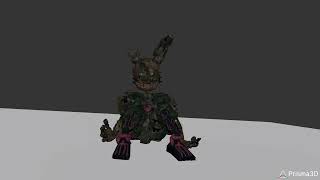 Prisma 3d Springtrap gets up/ ik rig test