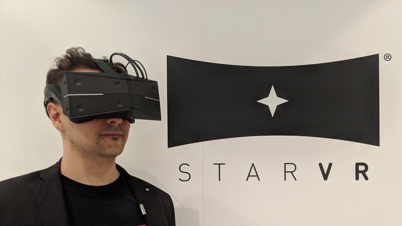 Starvr One The New King Of High End Virtual Reality Mrtv Starvr One Hands On Review Youtube