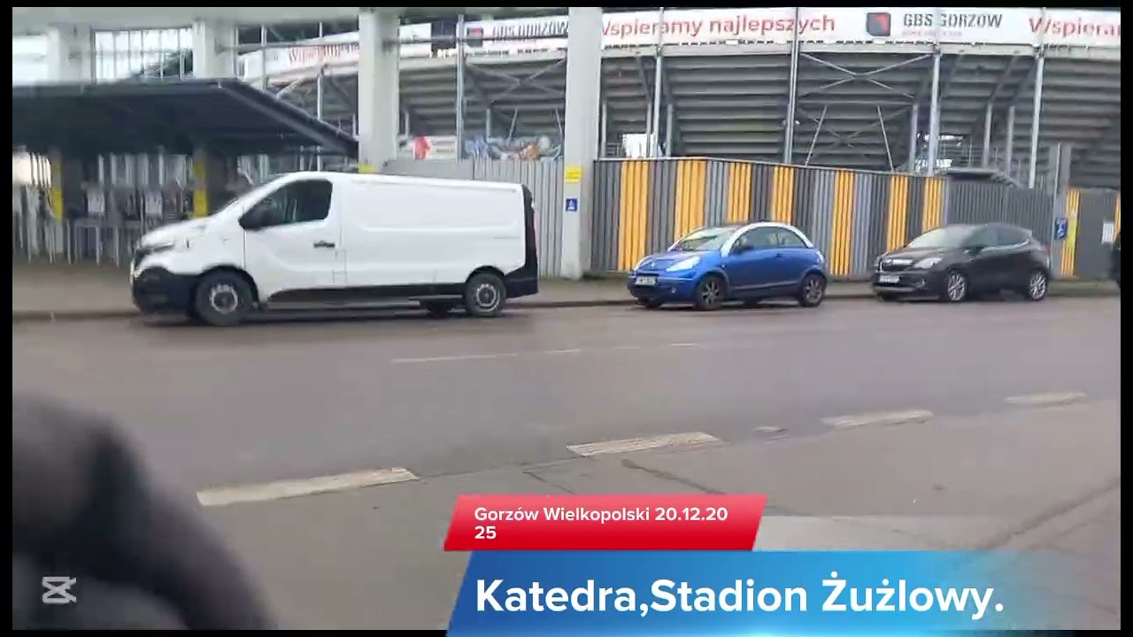 Mzk. Gorzów Wielkopolski Linia 125 Katedra,Śląska pole golfowe. 20.12.25